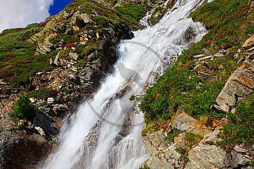 Wasserfall vom Schwarzbergtalbach