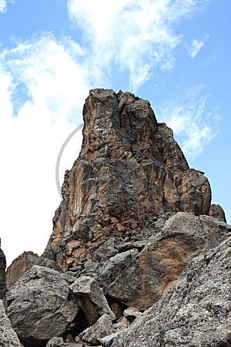 Kilimandscharo, Lavaturm, 4700 m ü NN, Machame Route