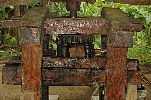 Zuckerrohrpresse