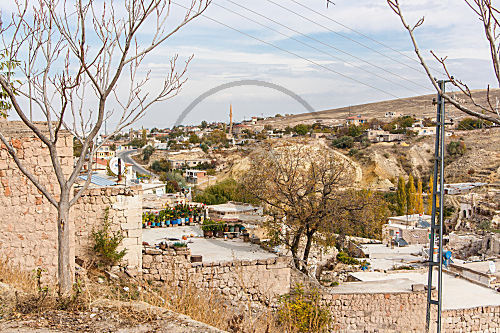 türkei DORF IN KAPPADOKIEN