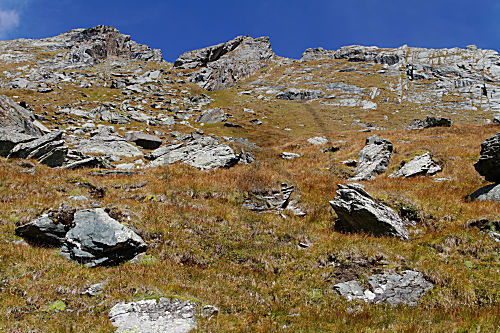 Hochgebirgslandschaft in der Großglocknergruppe, Nationalpark Hohe Tauern, Austria