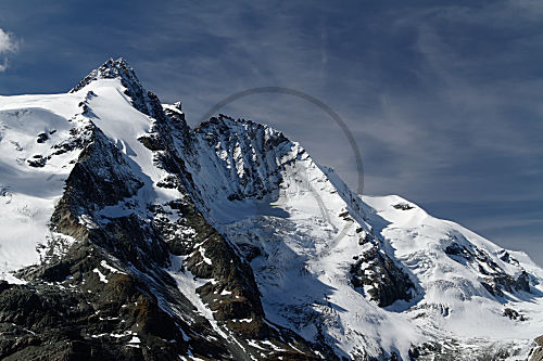 Der Großglockner(3798 m), Nationalpark Hohe Tauern, Austria
