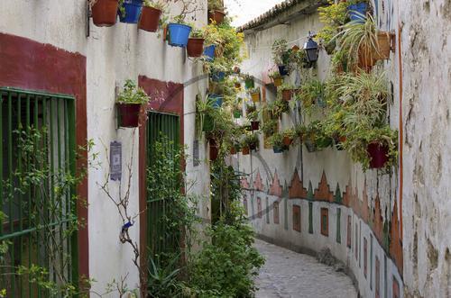 Straßenbild in Trujillo, Extremadura