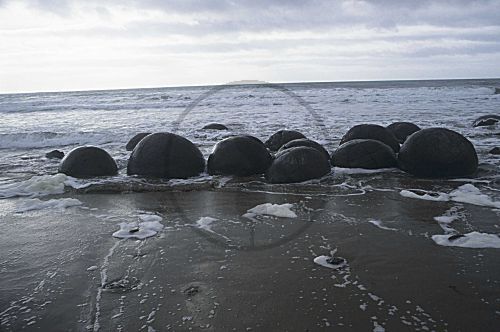 Neuseeland, Südinsel: Moeraki Boulders