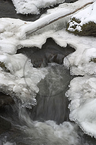 Winterlandschaft, Fluß